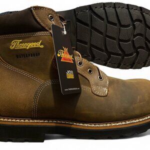 Thorogood Men's Rugged Brown Leather Boots